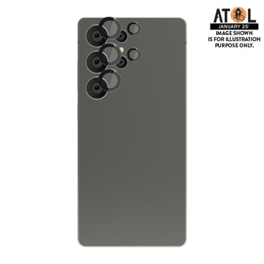EFM Camera Lens Armour for Samsung Galaxy S25 Ultra - Carbon